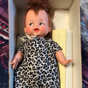 Vintage Pebbles Flintstone Doll from the 60’s
